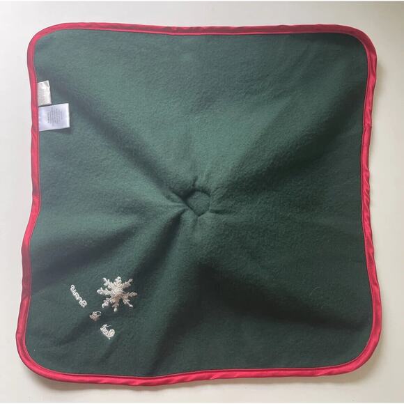 Carter's Reindeer Let It Snow Green Red Lovey Security Blanket ~ NEW - Picture 7 of 7